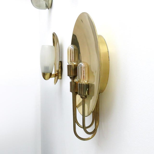 1960s Florian Schulz ‘W185’ Brass Wall Light, 1960 For Sale - Image 5 of 10