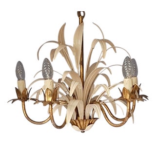 French Chandelier in the style of Coco Chanel, 1960s For Sale