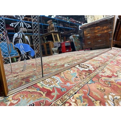 Art Nouveau Venetian Bistro Mirror For Sale - Image 4 of 9