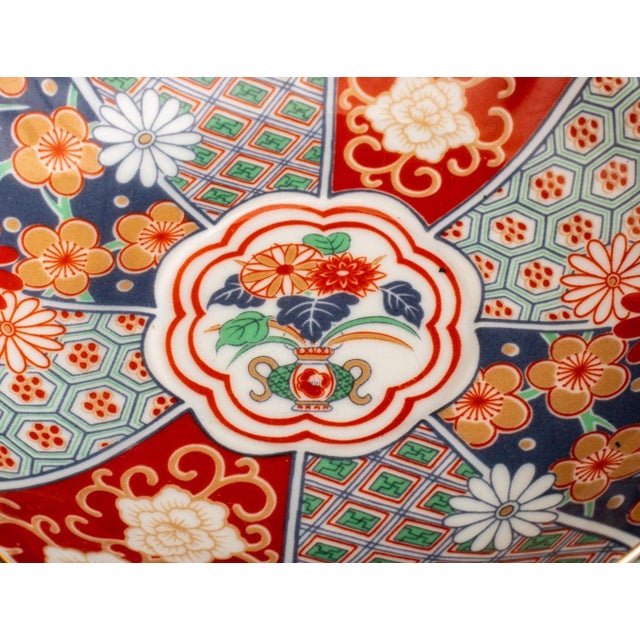 Imari Porcelain Imari Fan Arita Porcelain Dinner Service, 26 Pcs. For Sale - Image 4 of 9