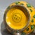 Late 20th Century Yellow Ground Raised Enamel Mandarin Duck & Lotus Porcelain Lidded Jar, Chinoiserie Canister For Sale - Image 5 of 8