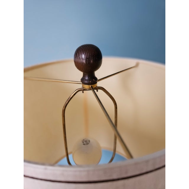 Vintage Barley Twist Floor Lamp Table For Sale - Image 10 of 12
