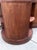 Chestnut Midcentury Baker Barrel Side Tables (Pair) For Sale - Image 8 of 12