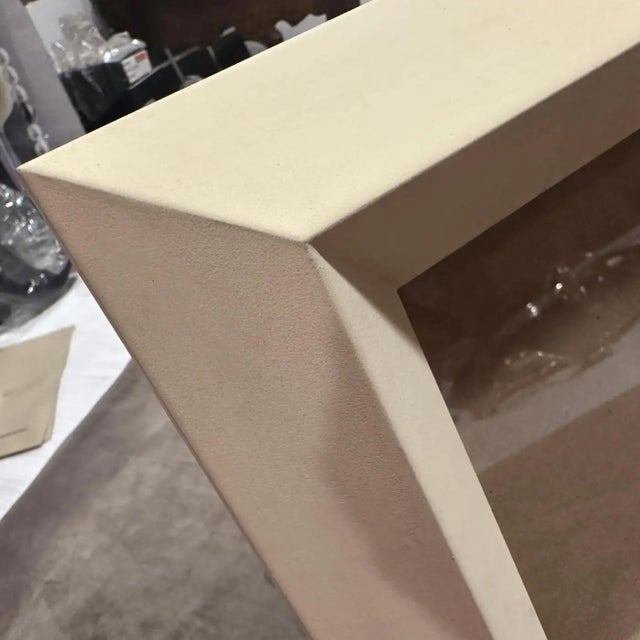 Italian 1990s Modern Ivory Lacquered Wood Italian Picture Frame by Bussolari For Sale - Image 3 of 11