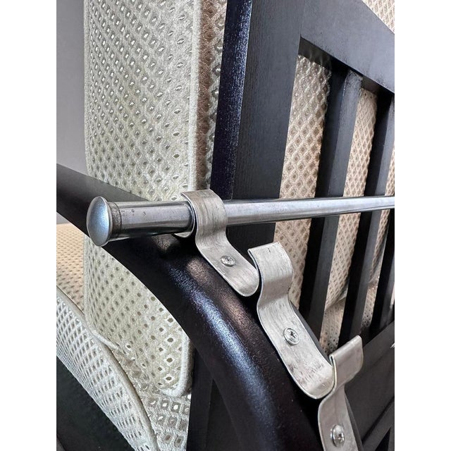 Textile Set of Art Deco Lounge Chairs For Sale - Image 7 of 18