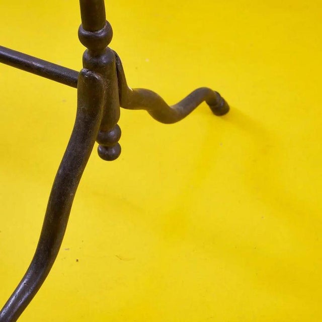 Industrial Wrought Iron Drying Rack For Sale - Image 6 of 9