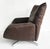 Edra Edra Chiara Model Ottoman, Lounge Chair With Chrome Bases, Supple Leather, Setof 2 For Sale - Image 4 of 18