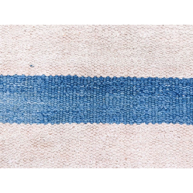 Vintage Indian Dhurrie Rug Doris Leslie Blau For Sale In New York - Image 6 of 8