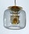 1970s Vintage Gilded Glass Pendant Light from Erco, 1970s For Sale - Image 5 of 13