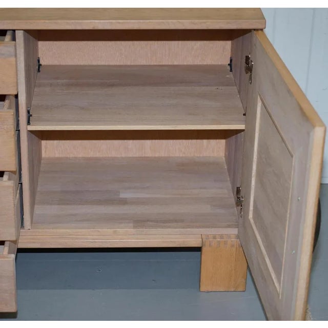 Danish Solid Ashwood Sideboard with Drawers by Søren Holst for Orum Mobler For Sale - Image 13 of 17