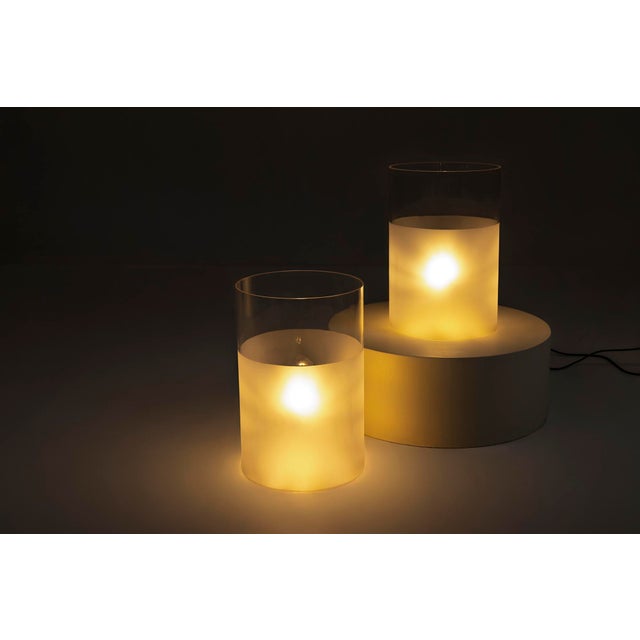 Fontana Arte Fatua Table Lamps by Guido Rosati for Fontana Arte, Italy, 1970s, Set of 2 For Sale - Image 4 of 14