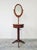 Art Deco Mahogany Men's Vanity or Shaving Stand with Mirror, 1920s For Sale - Image 3 of 13
