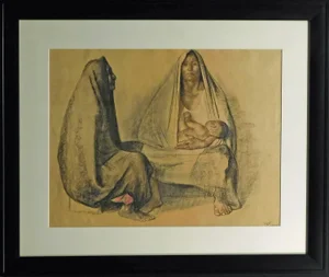 Francisco Zúñiga From (A Portfolio of Twenty Prints)#2 Offset Lithograph