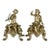 Pair of Early 19th Century French Bronze Doré Cherub Statues For Sale