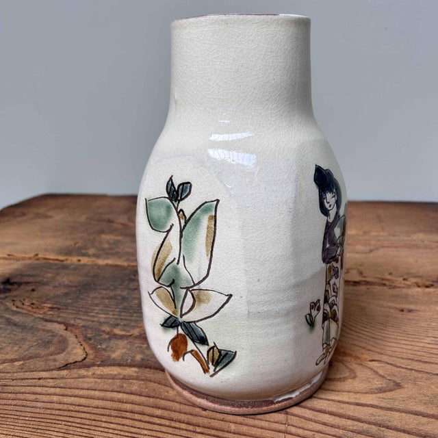 Ikebana Flower Vase by Sakujiro Terao, 1950s For Sale - Image 12 of 18