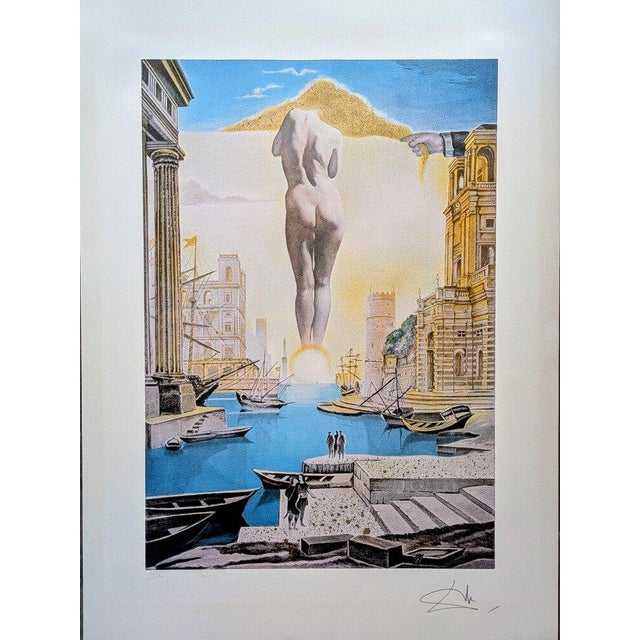 Salvador Dali, the Hand of Dali Removing the Golden Fleece, 1977, Lithograph & Pigment Print For Sale - Image 11 of 11