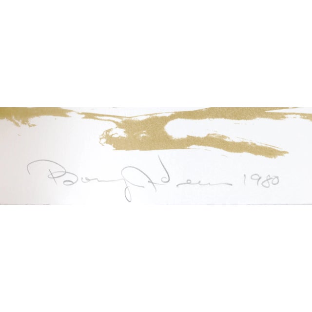 Artist: Benny Andrews, American (1930 - 2006) Title: Moving On Year: 1980 Medium: Lithograph on BFK Rives, signed, titled...