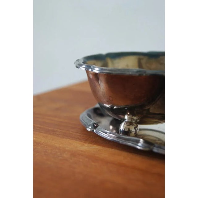 Milk and Sugar Set on Tray from WMF, 1953, Set of 3 For Sale - Image 4 of 6