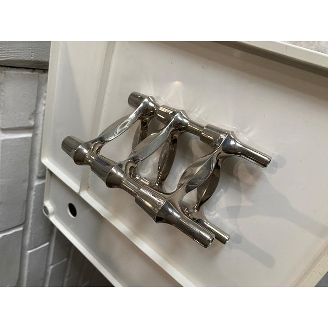 Metal Modular Candleholders from BMF Nagel, 1970s, Set of 3 For Sale - Image 7 of 18