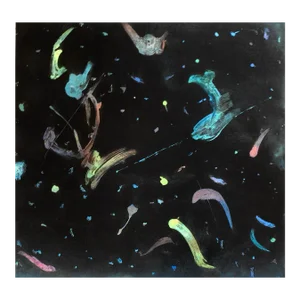 1970s Abstract Galaxy Painting