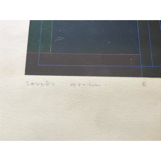 1960s Gordon House Original Serigraph, Signed, Numbered 49/50, Dated '65 For Sale - Image 5 of 7