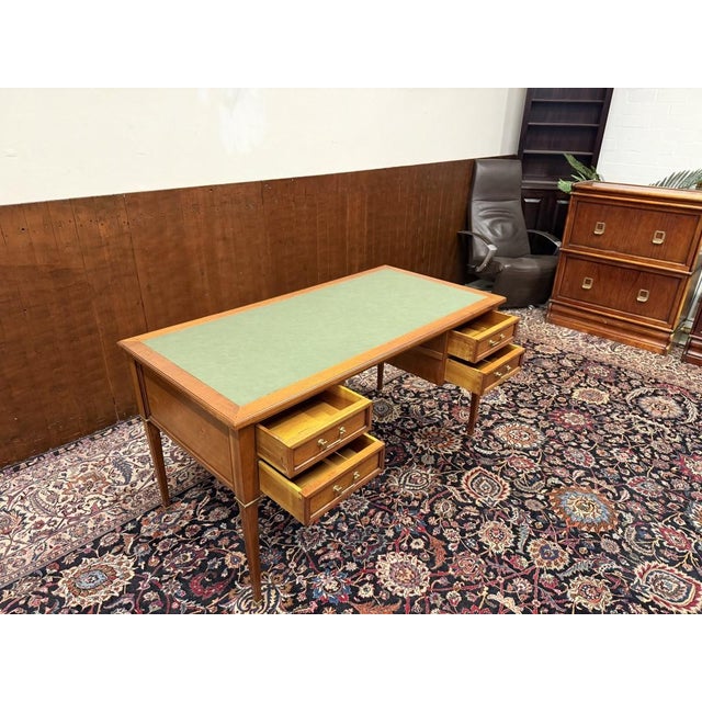 English Cherrywood Writing Desk For Sale - Image 11 of 17