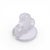 Transparent Early 20th Century René Lalique Deux Figurines Menu Holders - Set of 8 For Sale - Image 8 of 9