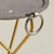 Silver Spanish Brass + Silverplate Tripod Tray Table, 1960s For Sale - Image 8 of 9