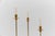 Mid 20th Century Mid-Century Modern Brass Candleholders, 1960s, Set of 3 For Sale - Image 5 of 11
