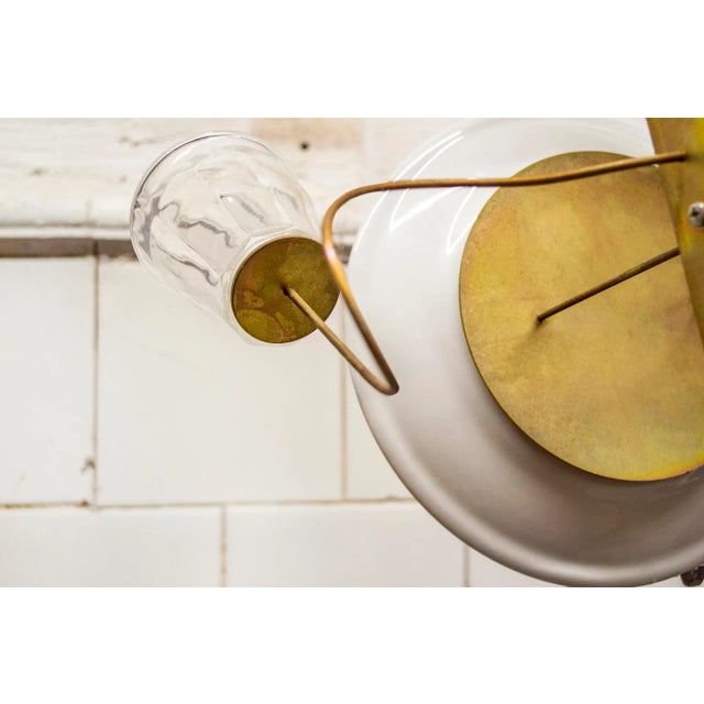 Metal Servito Wall Sconce from Lucifero Illuminazione, 1980s For Sale - Image 7 of 9