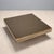 Brown Vintage Smoked Glass and Brass Coffee Table, 1980s For Sale - Image 8 of 10