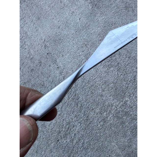 Mid-Century Modern 1950s Tapio Wirkkala for Rosenthal Austria "Composition S" by Rostfrei Satin- 40 Pieces For Sale - Image 3 of 9