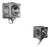 Vintage Italian Wall Lights by Oscar Tarlasco, 1970, Set of 2 For Sale