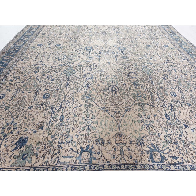 Textile Indian Rug For Sale - Image 7 of 8