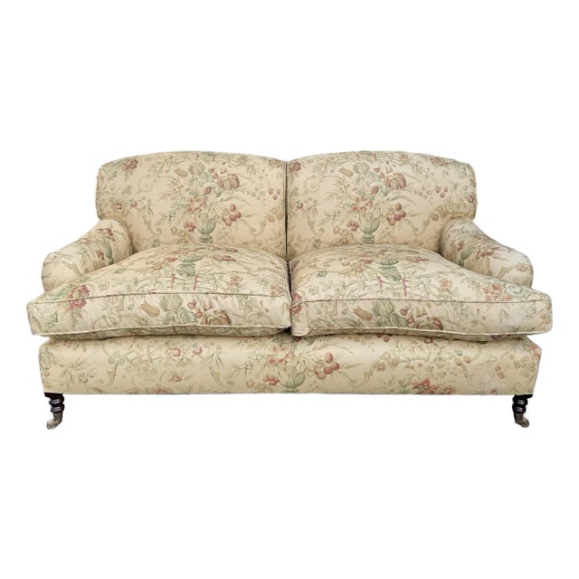 George Smith Standard Arm Sofa For Sale