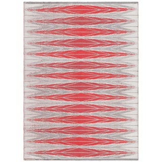 Vintage Double Sided Swedish Flat Weave Rug Doris Leslie Blau For Sale