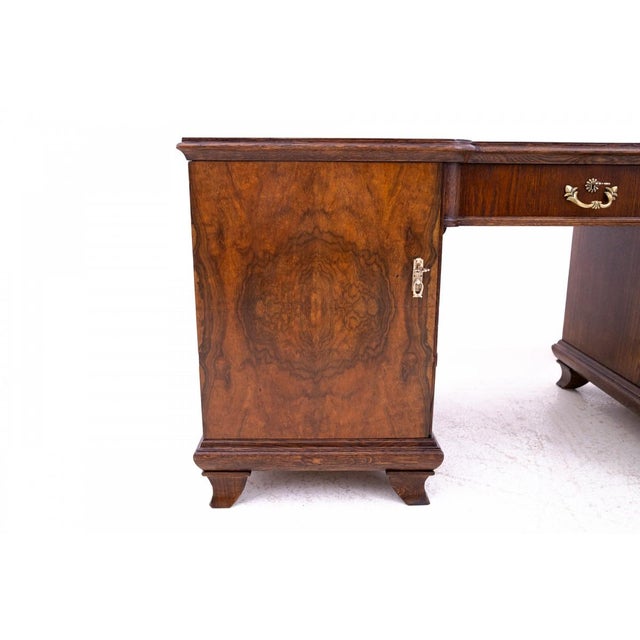 Antique Desk in Walnur, Germany, 1910 For Sale - Image 11 of 14