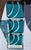 Vintage David Muniz 29" Lucite Art Sculpture Turquoise Blue & Clear Signed '02 For Sale - Image 10 of 16
