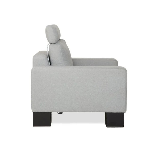 Ego Armchairs in Blue-Grey Fabric from Rolf Benz, Set of 2 For Sale - Image 18 of 18