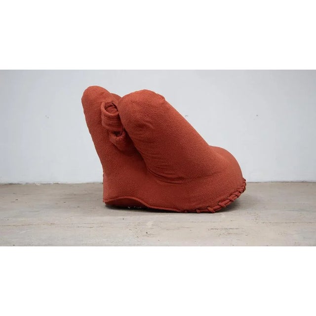 Mid-Century Modern P 100 Joe Lounge Chair by Pas, Durbino and Lomazzi for Poltronova, 1960s For Sale - Image 3 of 10