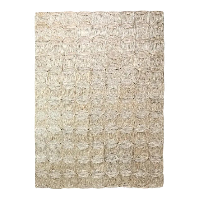 The "twin" rug to our Rush House Original, this product is woven by hand from white corn husks. Its unique texture and...
