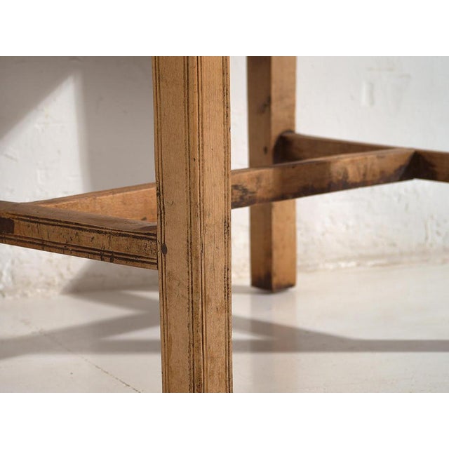 Oak Kitchen Table, 1920s For Sale - Image 8 of 15