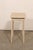 Early 20th Century Swedish Minimalist Beige Wood Side Table For Sale - Image 9 of 11
