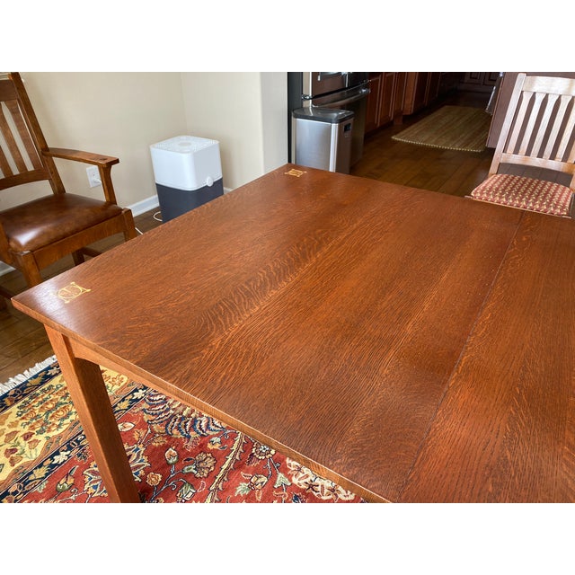 Stickley Harvey Ellis Dining Table With Inlay Chairish