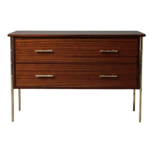 Mahogany Chest of Drawers, 1970s For Sale