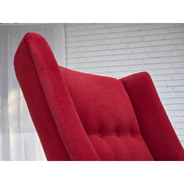 Vintage Danish Teddy Chair in Wool by Bent Møller Jepsen, 1970s For Sale - Image 4 of 18