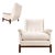 Jorge Jabour Club Chair in Brazilian Rosewood and Bouclé, Brazil, 1960s For Sale