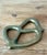 Metal Vintage Brass Pretzel For Sale - Image 7 of 12