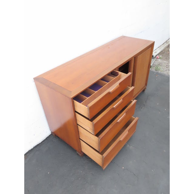 Mid 20th Century Tomlinson Mid Century Modern Long Credenza Sideboard Media Console 6437a For Sale - Image 5 of 17