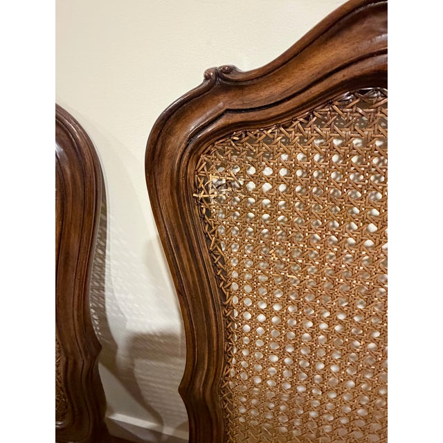 1970s Karges Louis XV-Style Carved Walnut Dining Chairs — Set of 10 For Sale - Image 17 of 17